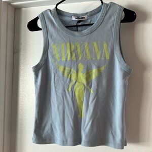 Daydreamer Nirvana sleeveless top. Size L. NWT.